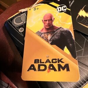 Loungefly DC Comics NWT Black Adam Cosplay Zip Around Wallet (P010)